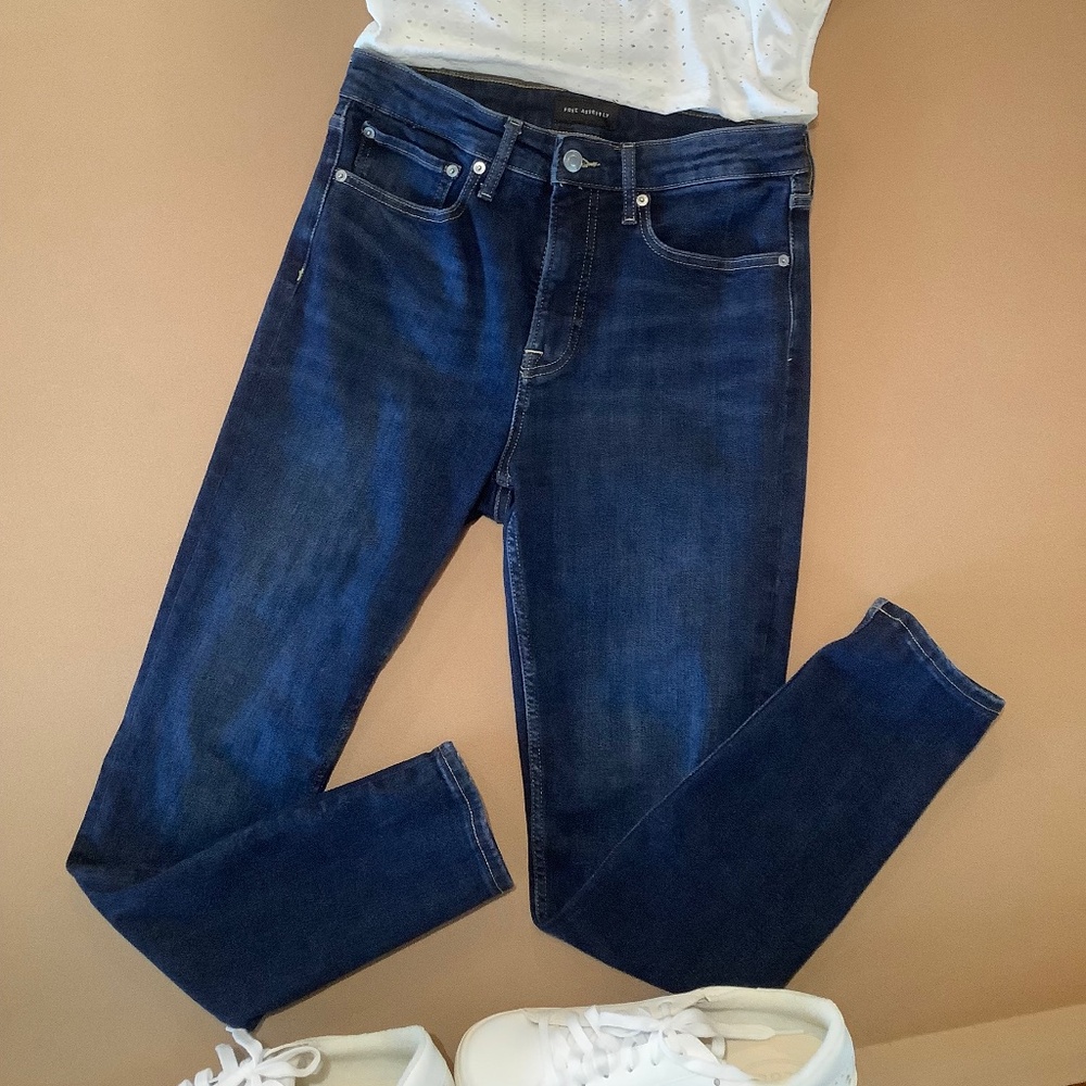 High Rise Free Assembly skinny jean